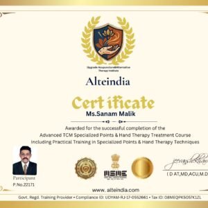 Certificate of Completion in Meridian Energy Practitioner